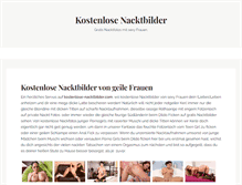 Tablet Screenshot of kostenlose-nacktbilder.com
